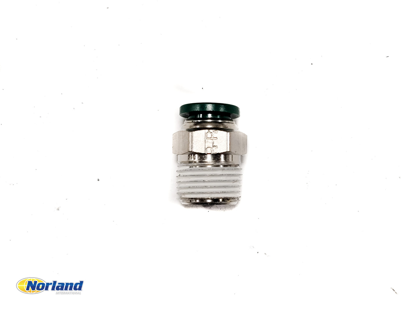 3/8" MPT x 3/8" Push-To-Connect 0° Adapter