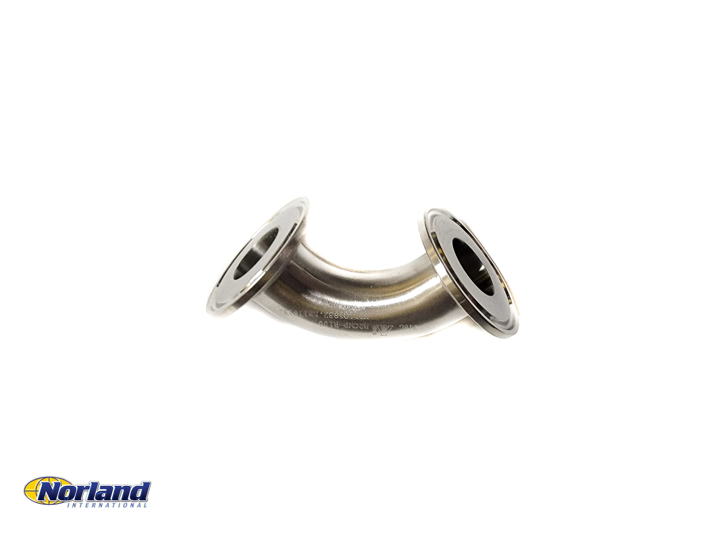 1" 90° Elbow, 1" Sanitary Clamp