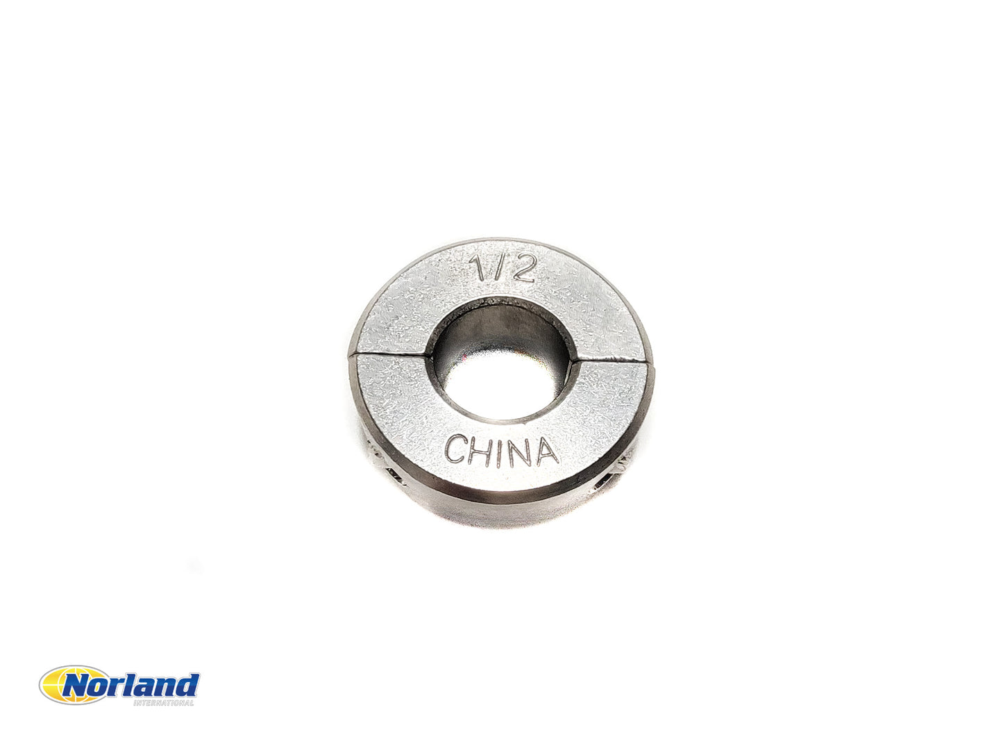SHAFT COLLAR, 1/2" ID, 12/32" WIDE, 1-1/8" OD, 303 SS, TWO PIECE