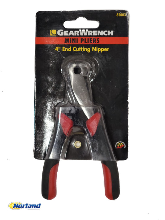 GearWrench Mini Pliers 4" End Cutting Nipper