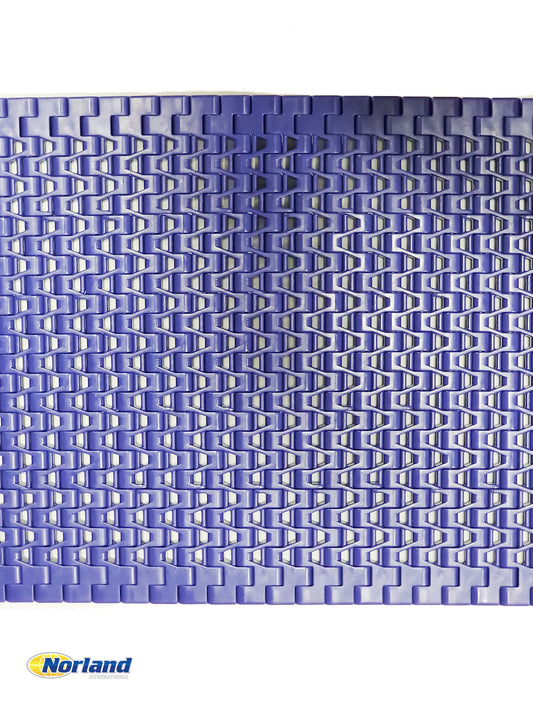 9" M1280 FLUSH GRID CONVEYOR BELT