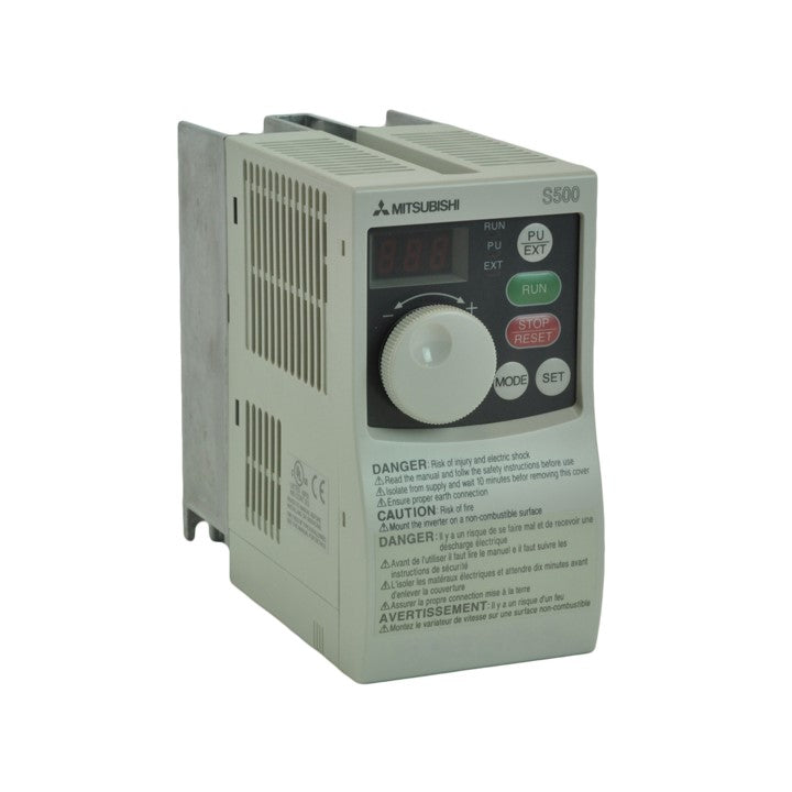 NON-1HP 230V Mitsubishi VFD, Inverter, AC Drive FR-S520E-0.75K-NA