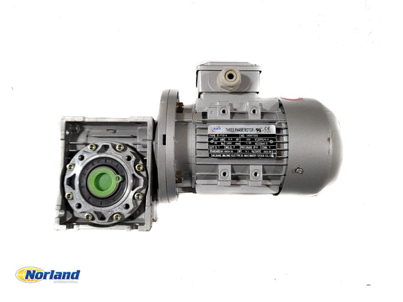 220V, 3 Phase, 60 Hz Non-Variable Elevator Motor & Gearbox