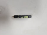 USED-SICK Fork Sensor, PNP/NPN, IR, 2mm Slot Width, 40mm Depth, 4-Pin M8 Connector, Manual