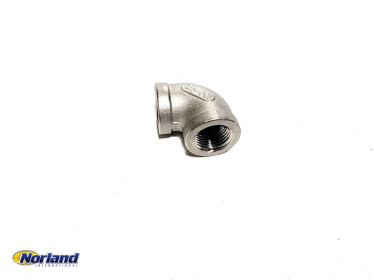 1/2" FPT 90° Stainless Steel Elbow