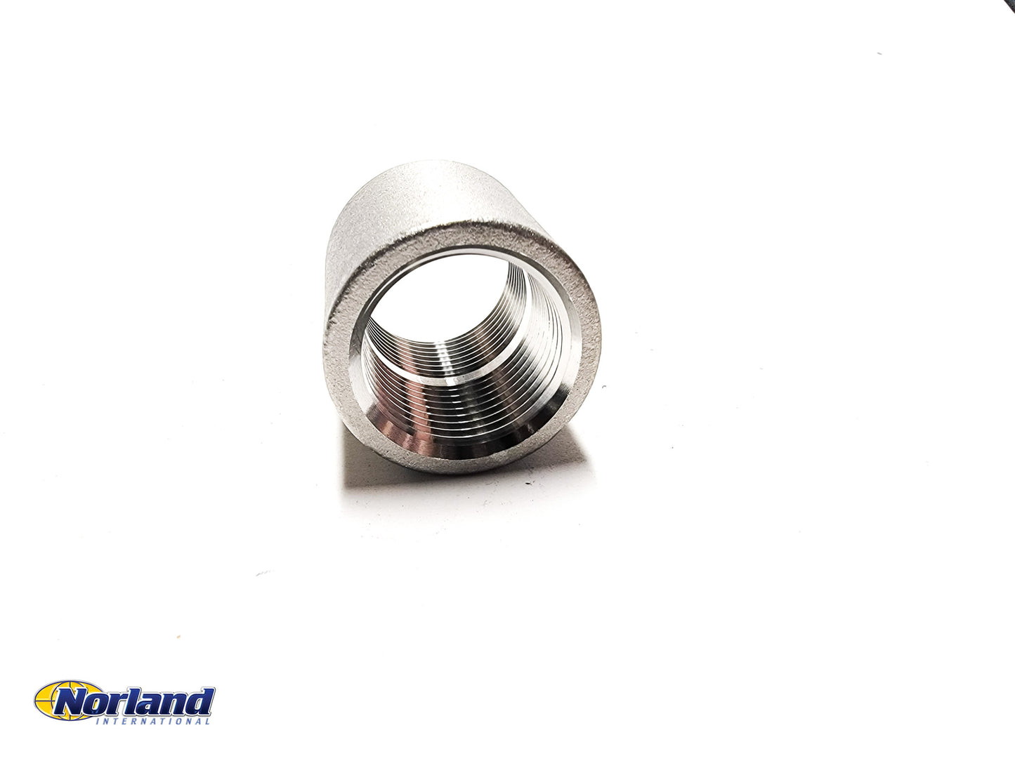 1" FPT Stainless Steel Coupling