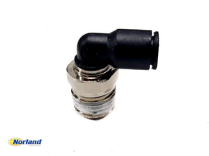 1/4" MPT x 1/4" Push-To-Connect 90° Swivel Elbow Adapter